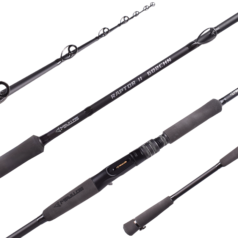 Fishing Rod Surf - Mavllos RaptorII Thunfisch Jigging Angelrute, Köder