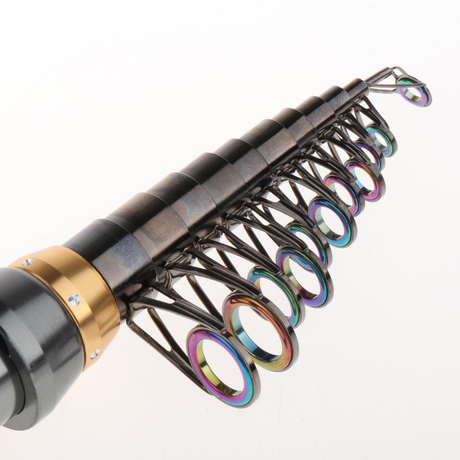 Teleskop-Angelrute und Rollen- – Fishing Rod Carbon Fiber Bewertung und Preis