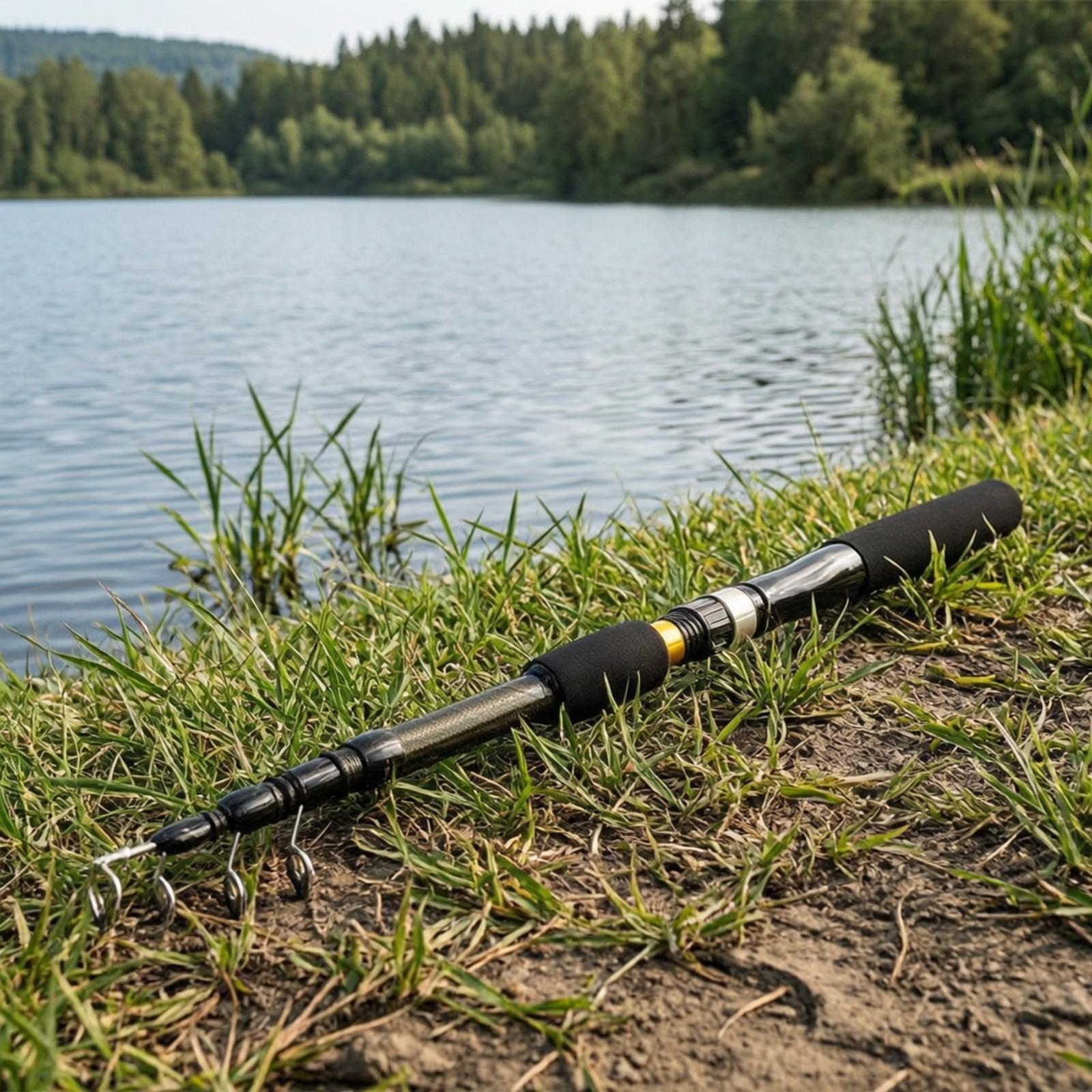 Tragbares Angelruten-Set aus K – Fishing Rod Carbon Fiber Bewertung und Preis